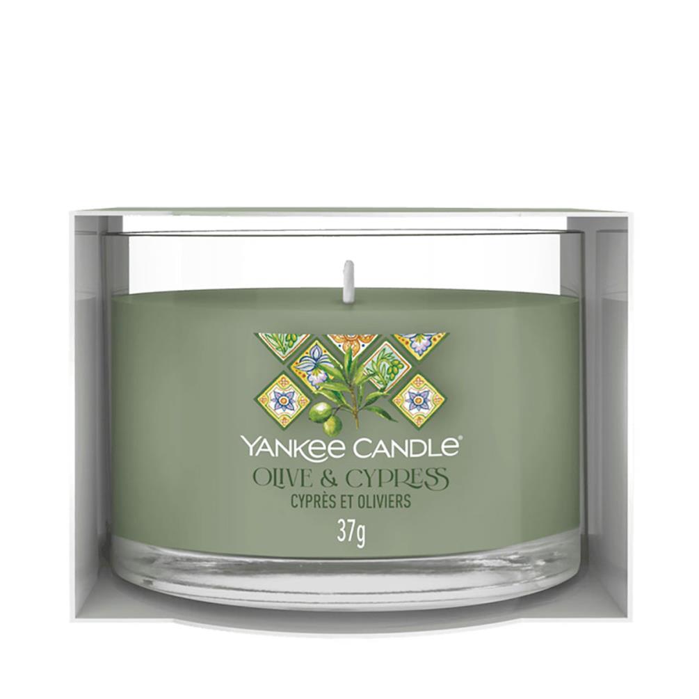 Yankee Candle Olive & Cypress Filled Votive Candle £3.59